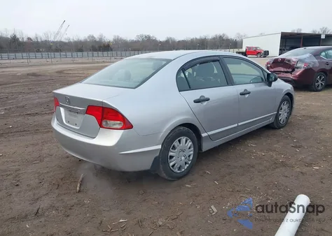 2009 Honda Civic Vp из США, поврежденный, VIN 2HGFA16359H342603